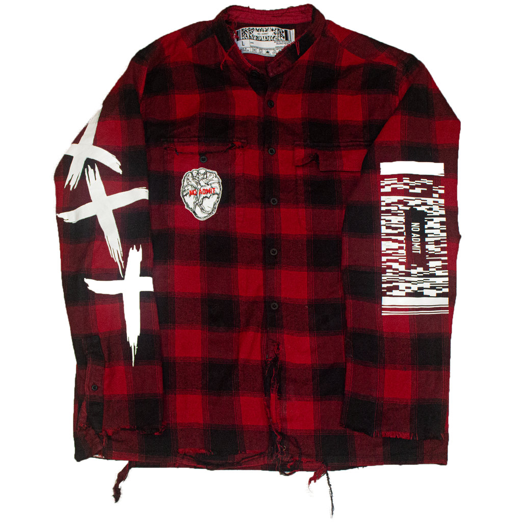 Limit Ed. Scary Love Flannel-5 Made - NO ADMIT