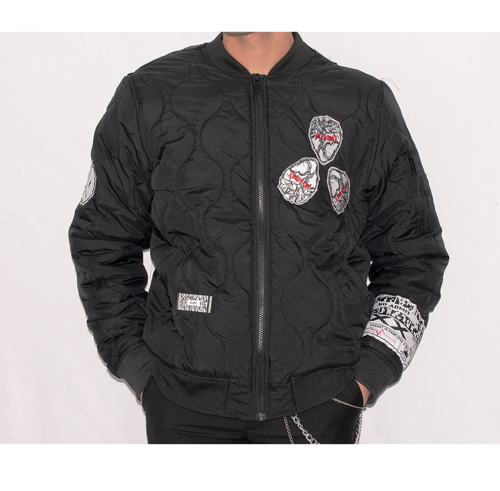 CUERO FUEGO BOMBER - NO ADMIT