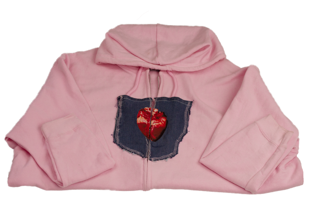 Cardiac Pinky Zip Up - NO ADMIT